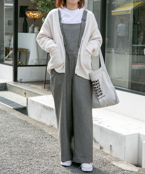 FORK&SPOON（フォークアンドスプーン）の「FORK&SPOON　ウォッシャブルローゲージニットカーディガン（カーディガン/ボレロ・レディース・ブルー/グレー系その他/オフホワイト・1）」の17枚目の写真