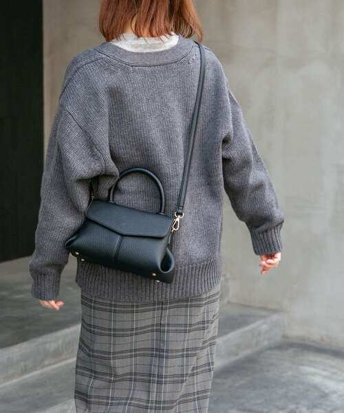 FORK&SPOON（フォークアンドスプーン）の「FORK&SPOON　ウォッシャブルローゲージニットカーディガン（カーディガン/ボレロ・レディース・ブルー/グレー系その他/オフホワイト・1）」の19枚目の写真