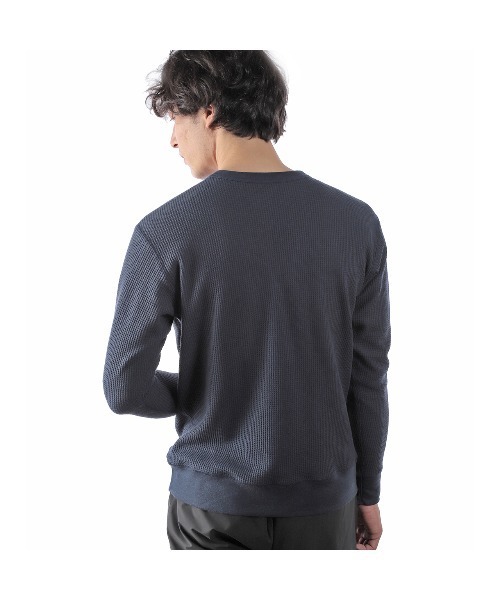 Foxfire(フォックスファイヤー)の「TCワッフルクルー(Tシャツ/カットソー・メンズ・グレー/ブラック/オリーブ・M/L)」の14枚目の写真