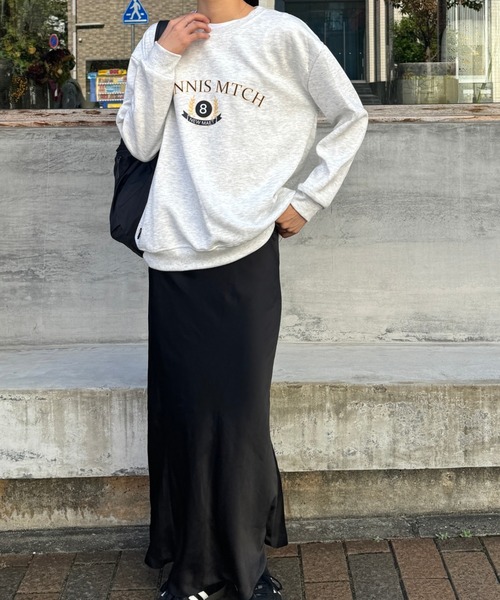 Sorriso（ソリッソ）の「ゲームスウェット ゲームシャツ（スウェット・レディース・ライトグレー・M）」の4枚目の写真