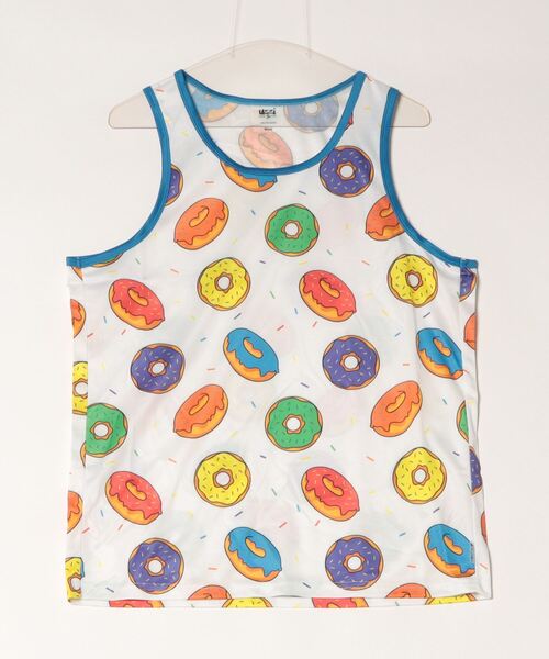 INNOCENT（イノセント）の「『UZZI』TUNK TOP（タンクトップ・メンズ・ホワイト/ブラック・MEDIUM）」の2枚目の写真