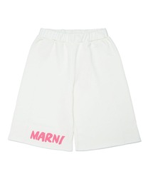 MARNI（マルニ）Kids & Junior ワンポイントブランドロゴショートパンツ