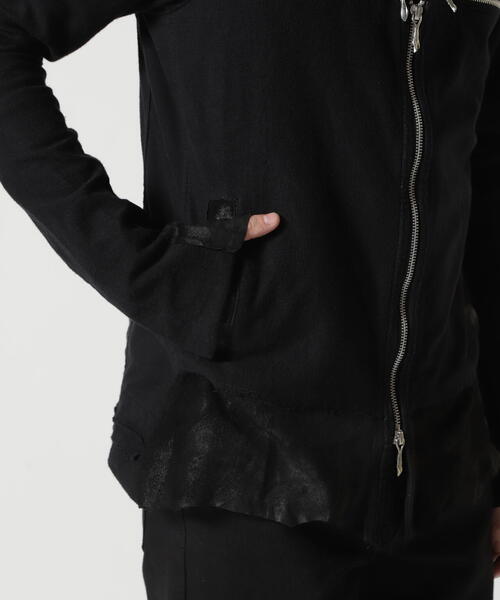 14th Addiction（フォーティーンスアディクション）の「14th Addiction/フォーティーンスアディクション/B Terry Hoodie＋Mohawk Fur（パーカー・メンズ・ブラック・L/M/S/XL）」の22枚目の写真
