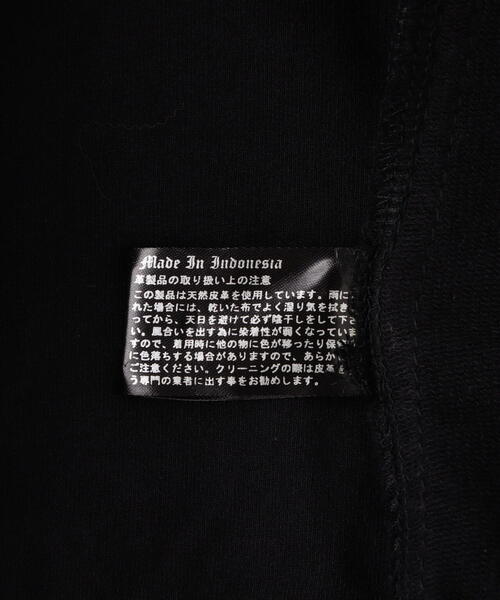 14th Addiction（フォーティーンスアディクション）の「14th Addiction/フォーティーンスアディクション/B Terry Hoodie＋Mohawk Fur（パーカー・メンズ・ブラック・L/M/S/XL）」の19枚目の写真