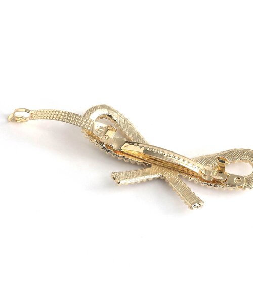 algy（アルジー）の「ビジューリボンクリップ（ヘアピン・キッズ・シルバー/ゴールド・FREE）」の6枚目の写真