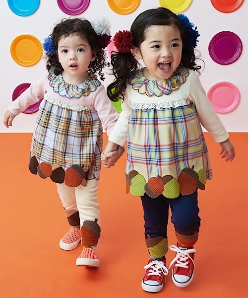 baby cheer（ベイビーチアー）の「どんぐりチュニック（チュニック