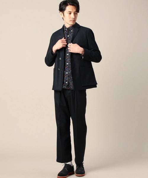 BEAUTY&YOUTH UNITED ARROWS（ビューティーアンドユースユナイテッドアローズ）の「＜TUBE＞ FLANO 1TRACK WIDE/パンツ◆（スラックス・メンズ・ブラック/ネイビー・MEDIUM/LARGE/SMALL）」の6枚目の写真