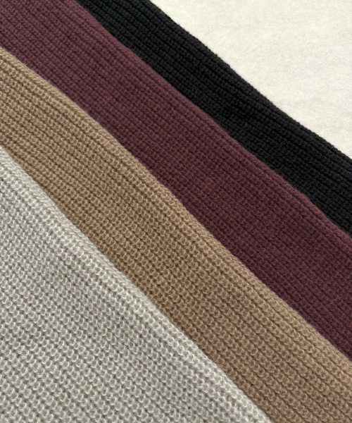 Futier land(フューティアランド)の「【前後2way】zip付ミニ丈ニットワンピース(ワンピース・レディース・ブラック/チャコールグレー/ボルドー/モカ/ライトグレー・FREE)」の11枚目の写真