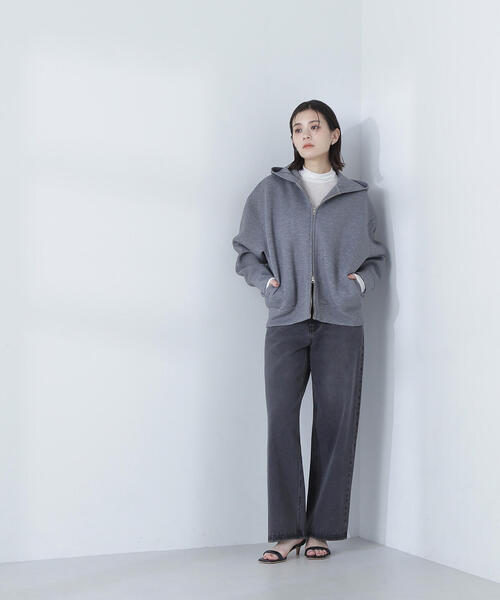 NATURAL BEAUTY BASIC（ナチュラルビューティーベーシック）の「◇ハイネックシアーカットソー（Tシャツ/カットソー・レディース・オフホワイト/ベージュ/イエロー/ピンク・FREE）」の11枚目の写真