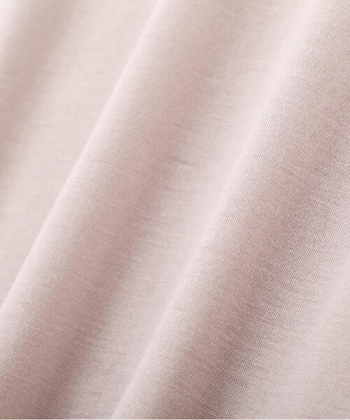 NATURAL BEAUTY BASIC（ナチュラルビューティーベーシック）の「◇ハイネックシアーカットソー（Tシャツ/カットソー・レディース・オフホワイト/ベージュ/イエロー/ピンク・FREE）」の22枚目の写真