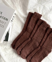 merrylatte（メリーラテ）の「【3点セット】ふわふわあったかソックス（ソックス/靴下）」
