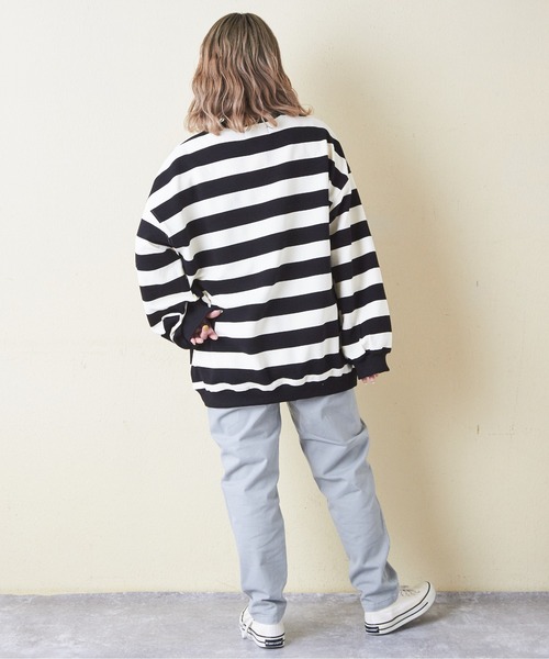 新品　キューブシュガー　微起毛 ツイル らくゆるっと パンツ　サーカスパンツ 微起毛 ツイル らくゆるっと パンツ｜ファッション通販サイトの