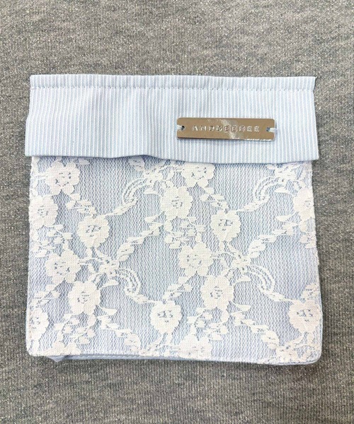 ANDGEEBEE(アンジービー)の「シャツポケットラメパーカー(パーカー・レディース・グレー/オートミール・FREE)」の14枚目の写真