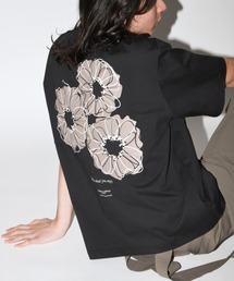 SUPERTHANKS | フラワーモチーフデザインバックプリントTシャツ”Bic flower" S/S T-shirt(Tシャツ/カットソー)