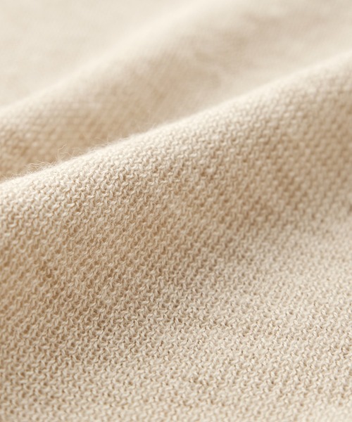 CHAN ME(チャンミ)の「ラウンドネック半袖リブニット(ニット/セーター・レディース・ブラック/ホワイト/ベージュ/グレイッシュベージュ/グレー/ネイビー・MEDIUM/LARGE/X-LARGE)」の15枚目の写真