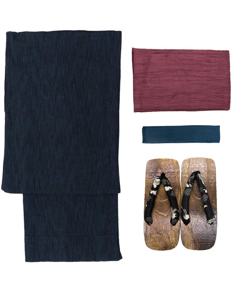 KYOETSU(キョウエツ)の「メンズ 楊柳浴衣 4点セット ( 浴衣 + 帯 + 下駄 + 腰紐 )(浴衣・メンズ・その他1/その他2/その他3/その他4/その他5/その他16/その他12/その他14/その他15/その他6/その他7/その他8/その他9/その他10/その他11/その他13・LL/3L/M/L)」の20枚目の写真