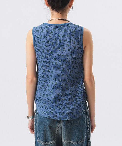 タンクトップ ノースリーブ フラワー サーマル ノースリーブ レディース BEAMS WOMEN｜フラワー サーマル ノースリーブ | Rakuten