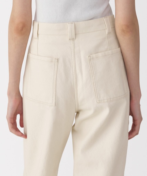 セール】〔MUJI Labo〕婦人 和紙混カルゼパンツ（カーゴパンツ）｜MUJI