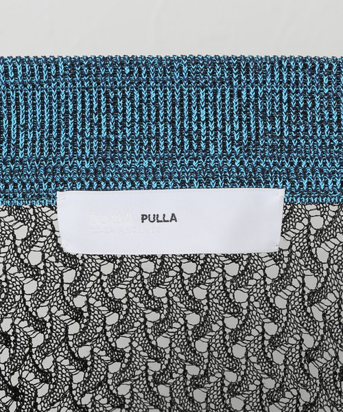 TOGA PULLA（トーガ　プルラ）の「TOGA PULLA LACE KNIT CARDIGAN TP251-X0204：カーディガン（ニット/セーター・レディース・ブラック・38）」の14枚目の写真