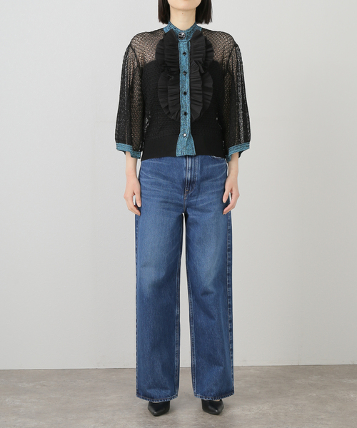 セール】TOGA PULLA LACE KNIT CARDIGAN TP251-X0204