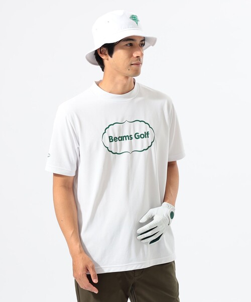 masa BEAMS GOLF モックネックシャツ Lサイズ ホワイト masa様専用 BEAMS GOLF モックネックシャツ Lサイズ ホワイト