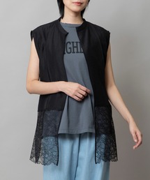 Munich | レースドッキングジレ(シャツ/ブラウス)