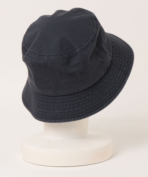 Manhattan Portage（マンハッタンポーテージ）の「Washed Twill Bucket Hat（ハット・メンズ・サンドベージュ/チャコール/ブラック/ライトブルー/ベージュ/ブラウン/ブラック×パープル・FREE）」の8枚目の写真