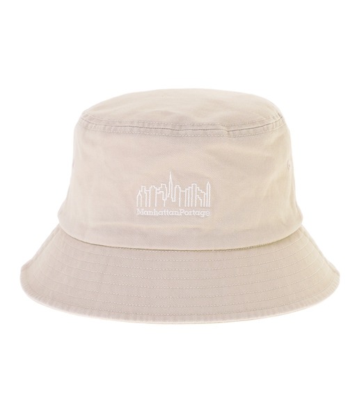 Manhattan Portage（マンハッタンポーテージ）の「Washed Twill Bucket Hat（ハット・メンズ・サンドベージュ/チャコール/ブラック/ライトブルー/ベージュ/ブラウン/ブラック×パープル・FREE）」の20枚目の写真