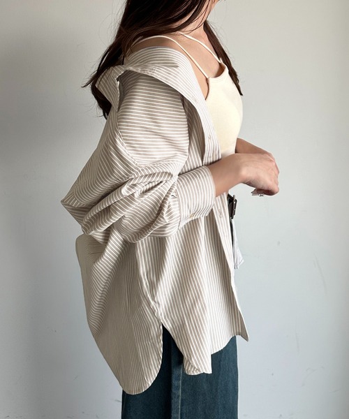 apres jour mignon(アプレジュールミニョン)の「アソートシャツ【ZOZOTOWN限定アイテム 】(シャツ/ブラウス・レディース・ブルー系その他/ベージュ系その他/ブルー/オフホワイト/チャコールグレー・フリー/X-LARGE)」の3枚目の写真