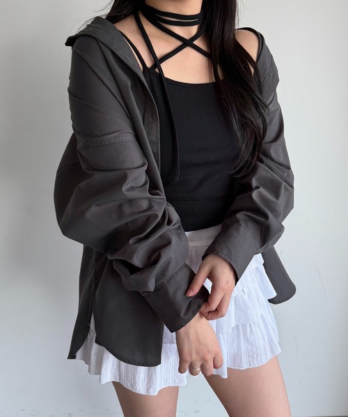 apres jour mignon(アプレジュールミニョン)の「アソートシャツ【ZOZOTOWN限定アイテム 】(シャツ/ブラウス・レディース・ブルー系その他/ベージュ系その他/ブルー/オフホワイト/チャコールグレー・フリー/X-LARGE)」の1枚目の写真