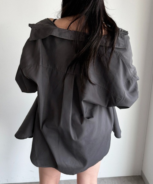 apres jour mignon(アプレジュールミニョン)の「アソートシャツ【ZOZOTOWN限定アイテム 】(シャツ/ブラウス・レディース・ブルー系その他/ベージュ系その他/ブルー/オフホワイト/チャコールグレー・フリー/X-LARGE)」の10枚目の写真