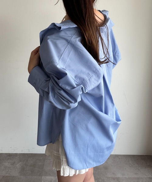 apres jour mignon(アプレジュールミニョン)の「アソートシャツ【ZOZOTOWN限定アイテム 】(シャツ/ブラウス・レディース・ブルー系その他/ベージュ系その他/ブルー/オフホワイト/チャコールグレー・フリー/X-LARGE)」の15枚目の写真