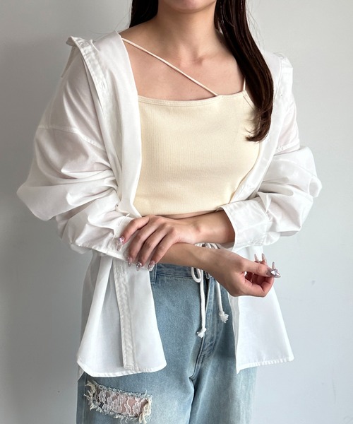 apres jour mignon(アプレジュールミニョン)の「アソートシャツ【ZOZOTOWN限定アイテム 】(シャツ/ブラウス・レディース・ブルー系その他/ベージュ系その他/ブルー/オフホワイト/チャコールグレー・フリー/X-LARGE)」の20枚目の写真