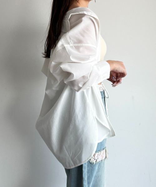 apres jour mignon(アプレジュールミニョン)の「アソートシャツ【ZOZOTOWN限定アイテム 】(シャツ/ブラウス・レディース・ブルー系その他/ベージュ系その他/ブルー/オフホワイト/チャコールグレー・フリー/X-LARGE)」の22枚目の写真
