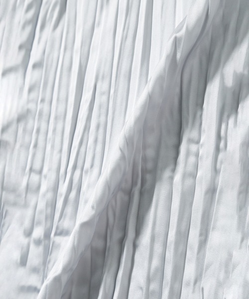 ROSE BUD(ローズバッド)の「サテンワッシャースカート(スカート・レディース・ライトグリーン/カーキ/ホワイト・ONE SIZE)」の13枚目の写真