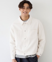 coca（coca） | 度甘ツイルジャケット(ミリタリージャケット)