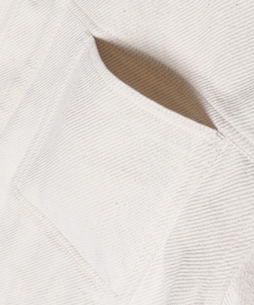 coca（coca）（コカ）の「度甘ツイルジャケット（ミリタリージャケット・メンズ・アイボリー・M/L/XL）」の3枚目の写真