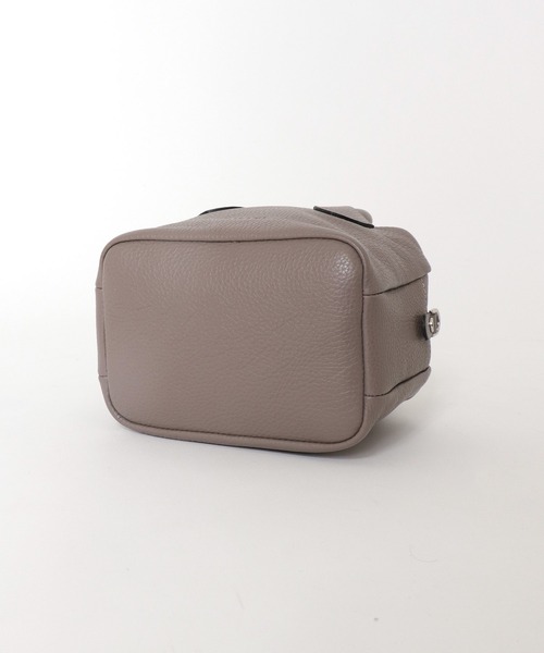 RIPANI(リパーニ)の「ミニボストンバッグ【RIPANI/リパーニ】(ボストンバッグ・レディース・ブラウン/ブラック・フリー)」の5枚目の写真