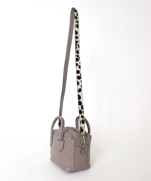 RIPANI(リパーニ)の「ミニボストンバッグ【RIPANI/リパーニ】(ボストンバッグ・レディース・ブラウン/ブラック・フリー)」の7枚目の写真