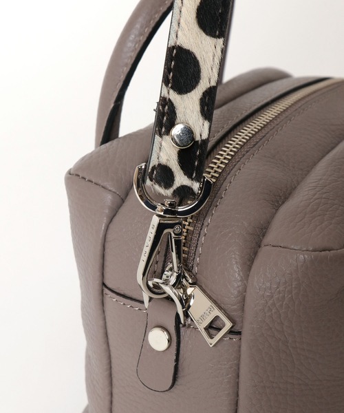 RIPANI(リパーニ)の「ミニボストンバッグ【RIPANI/リパーニ】(ボストンバッグ・レディース・ブラウン/ブラック・フリー)」の10枚目の写真