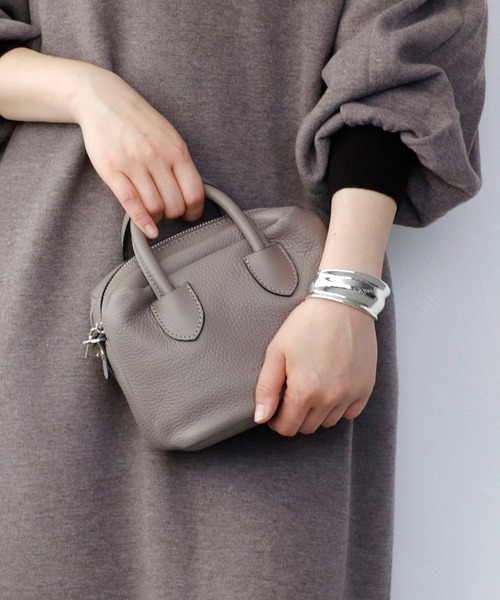 RIPANI(リパーニ)の「ミニボストンバッグ【RIPANI/リパーニ】(ボストンバッグ・レディース・ブラウン/ブラック・フリー)」の15枚目の写真