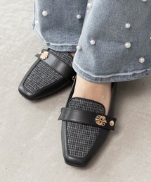 RANDA（ランダ）の「3WAY ベルトデザインローファー（ローファー）」