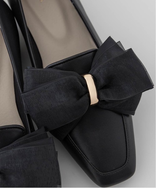 RANDA(ランダ)の「3WAY ベルトデザインローファー(ローファー・レディース・ブラック/ベージュ系その他/アイボリー/チェック/ベージュ・LL/L/S/M/SS)」の18枚目の写真