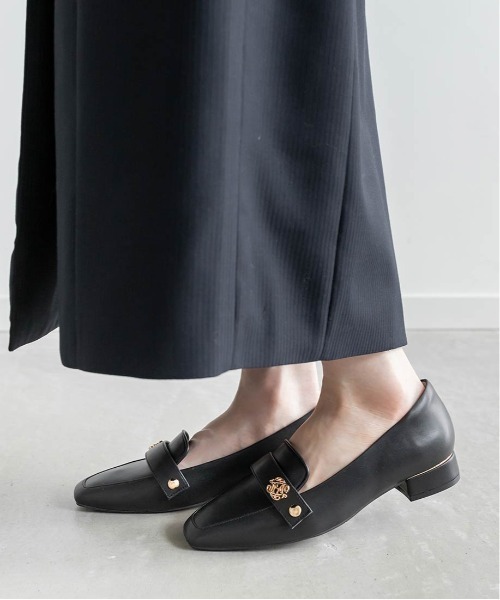 RANDA(ランダ)の「3WAY ベルトデザインローファー(ローファー・レディース・ブラック/ベージュ系その他/アイボリー/チェック/ベージュ・LL/L/S/M/SS)」の19枚目の写真