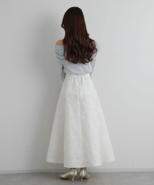 La boutique BonBon（ラブティックボンボン）の「【女子力UP！】シアーオフショルカットソー（Tシャツ/カットソー・レディース・ホワイト/ブラック/ミント・FREE）」の22枚目の写真