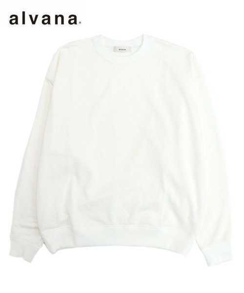 alvana（アルヴァナ）の「【alvana】SPROUT VINTAGE DRY SWEAT  [ALV-00106]（スウェット・メンズ・ブラック系その他・2）」の2枚目の写真