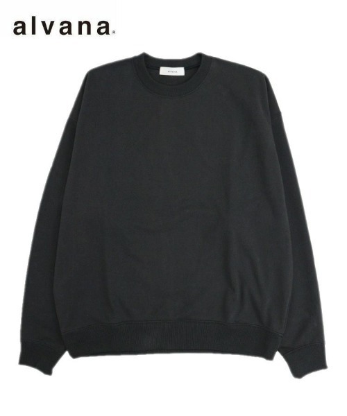 alvana（アルヴァナ）の「【alvana】SPROUT VINTAGE DRY SWEAT  [ALV-00106]（スウェット・メンズ・ブラック系その他・2）」の10枚目の写真