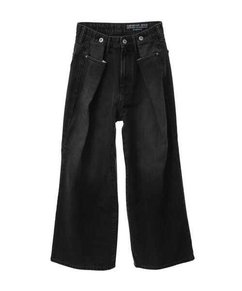 セール】タックワイドデニム（デニムパンツ）｜AMERICAN HOLIC