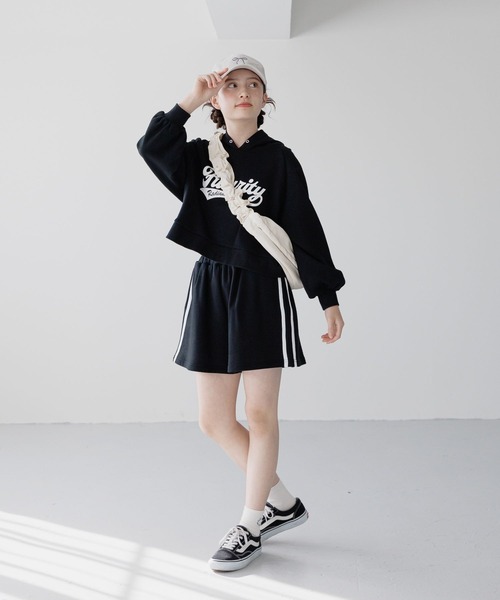 GLOBAL WORK（グローバルワーク）の「洗える抗菌ロゴCAP/キッズ/292221（キャップ・キッズ・グレー/ネイビー/ベージュ/ブラック/ナチュラル・MEDIUM/LARGE）」の13枚目の写真