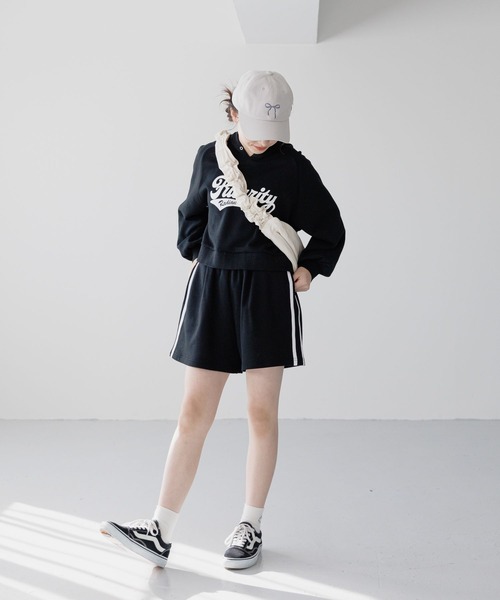 GLOBAL WORK（グローバルワーク）の「洗える抗菌ロゴCAP/キッズ/292221（キャップ・キッズ・グレー/ネイビー/ベージュ/ブラック/ナチュラル・MEDIUM/LARGE）」の14枚目の写真